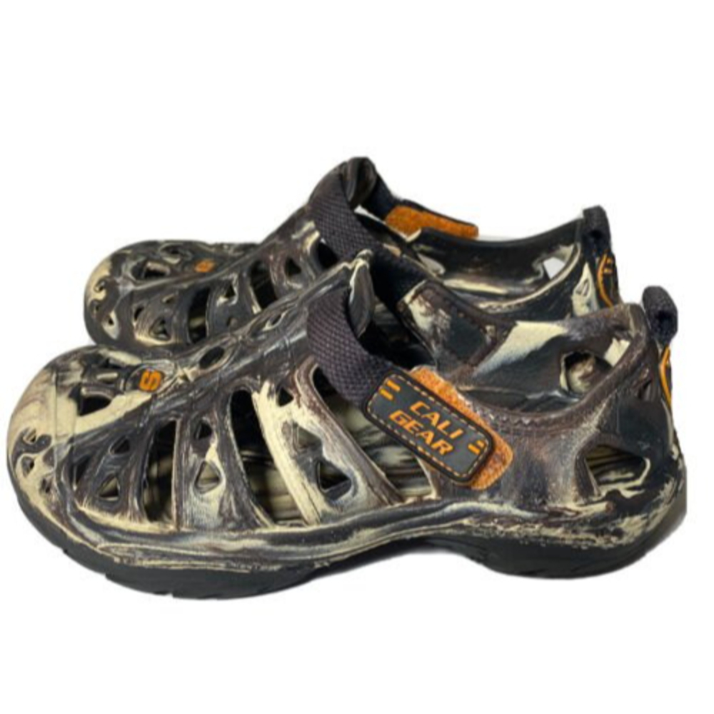 Boys Camoflauge Skechers SKX Cali Gear Foam Water Shoes/ Sandals-Size 3